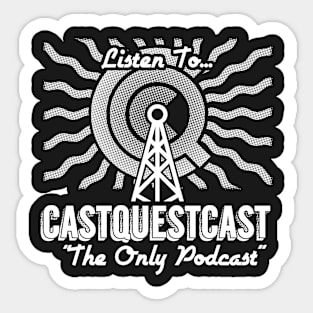 The Only Podcast Light Sticker